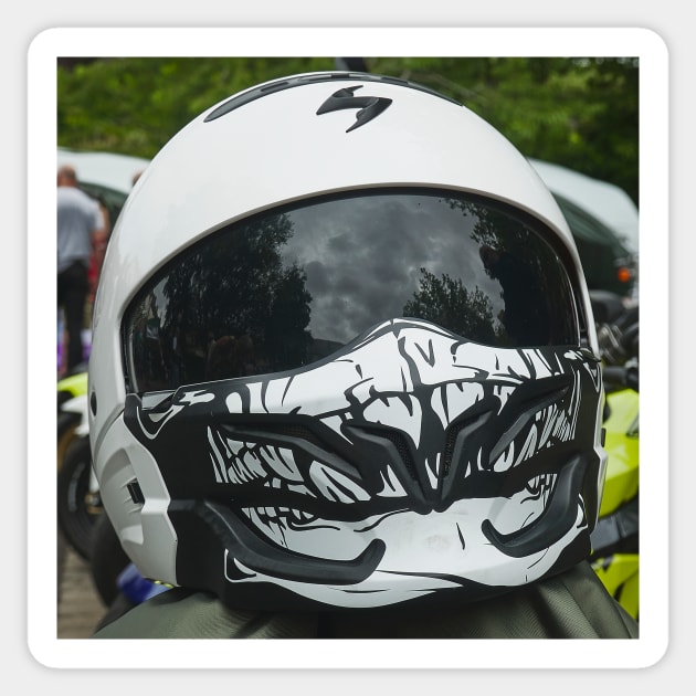 Motorcycle Helmet Sticker by richard49